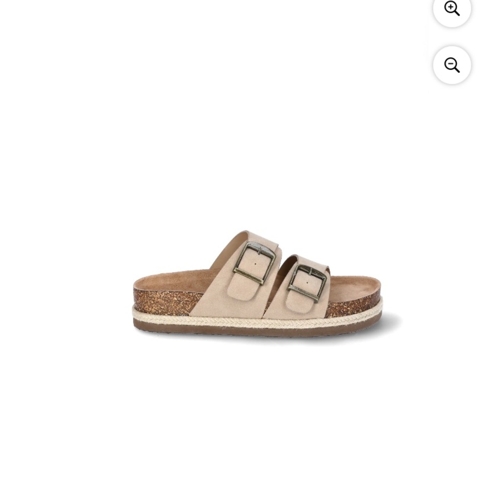 Women's Platform Footbed Slide Sandals